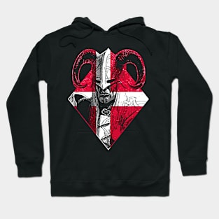 Danish Viking Warrior Hoodie